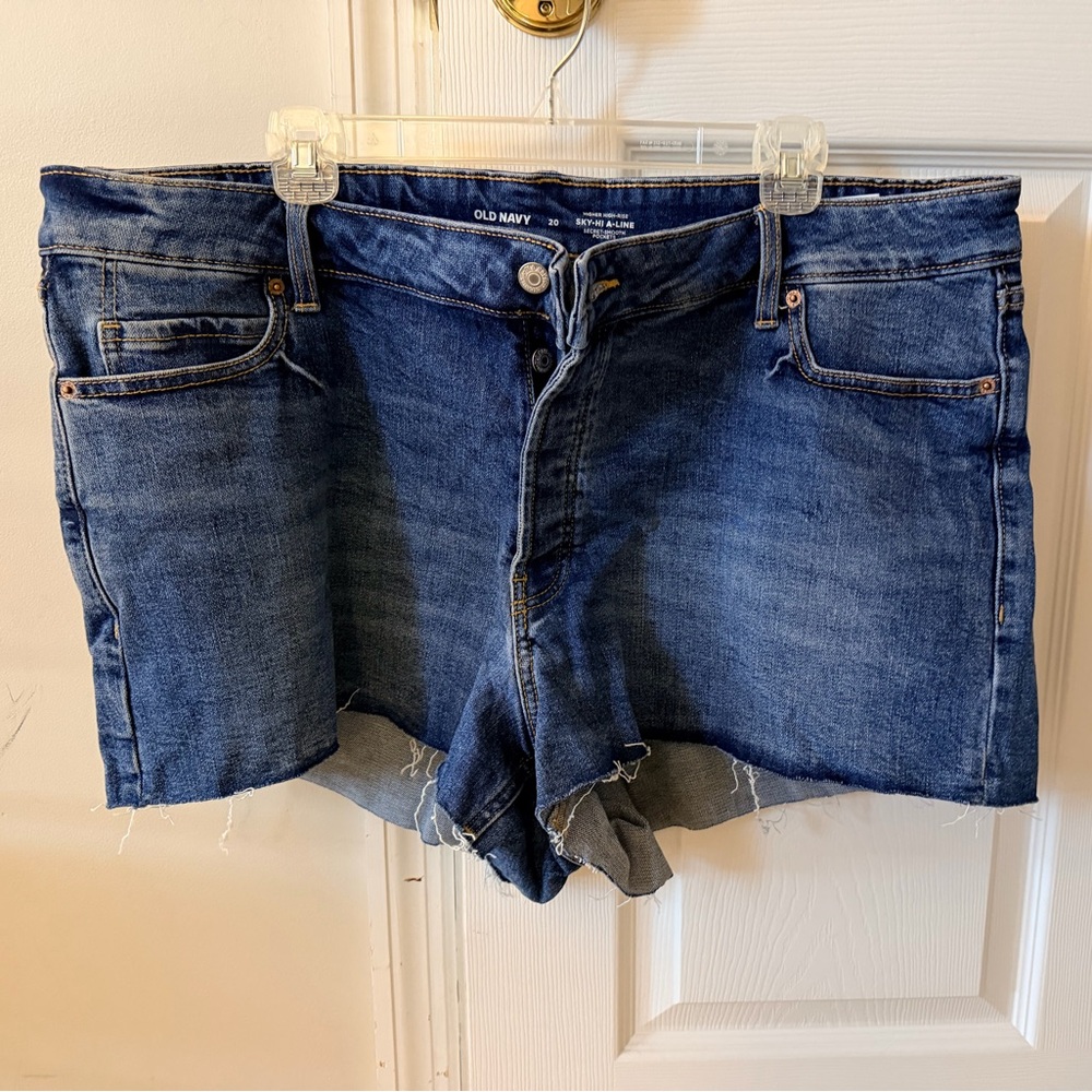 Old Navy Women's Dark Blue Jean Shorts